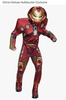 Hulk Buster Avengers Iron Man Superhero Fancy Dress Up Halloween Adult Costume